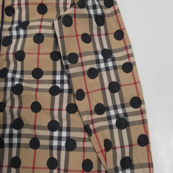 Burberry London England Women's Polka-Dot Check Shirt Archive Beige Size S - Picture 5 of 12
